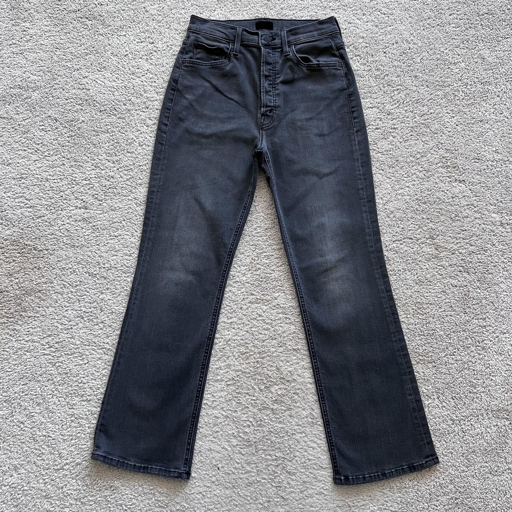 Mother The Tripper Ankle Lighting Up Lanterns Jeans Womens 27 Gray High Rise